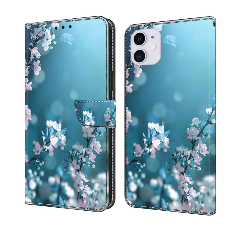 Crystal 3D Shockproof Protective Leather Phone Case, For iPhone 11