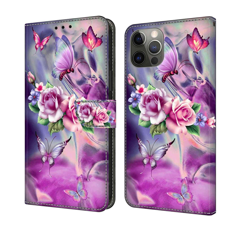 Crystal 3D Shockproof Protective Leather Phone Case, For iPhone 11 Pro