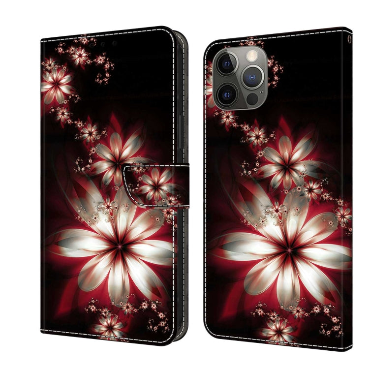 Crystal 3D Shockproof Protective Leather Phone Case, For iPhone 11 Pro