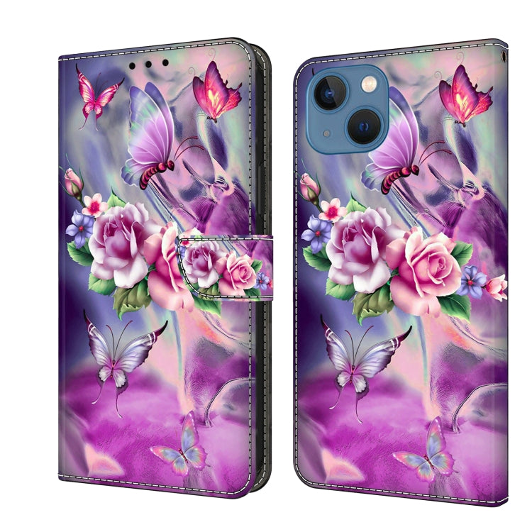 Crystal 3D Shockproof Protective Leather Phone Case