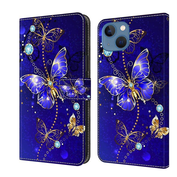 Crystal 3D Shockproof Protective Leather Phone Case