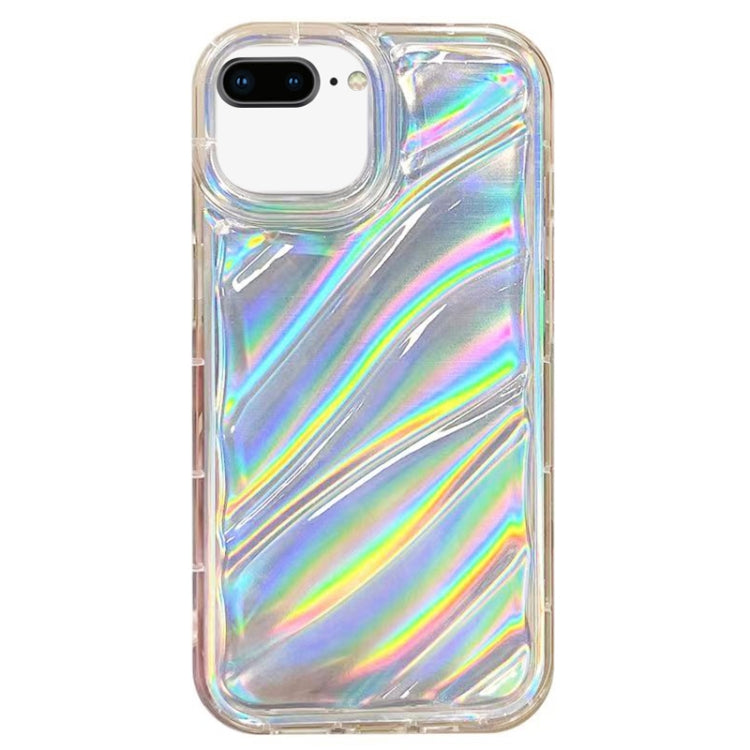 Laser Sequin Waves TPU Phone Case, For iPhone 11, For iPhone 11 Pro, For iPhone X / XS, For iPhone XR, For iPhone XS Max, For iPhone 8 Plus / 7 Plus