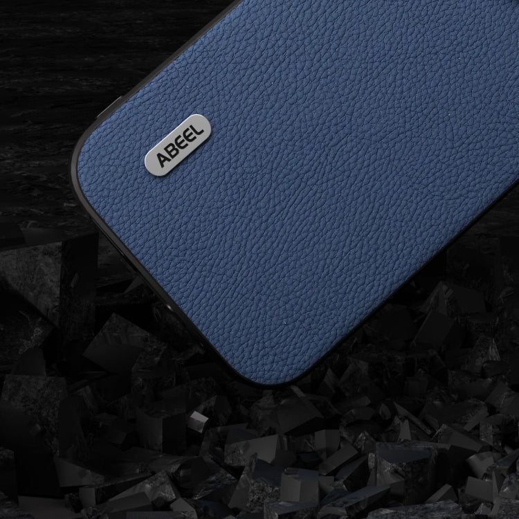 ABEEL Genuine Leather + PC Litchi Texture Phone Case, For iPhone 15 Plus, For iPhone 15, For iPhone 14 Plus, For iPhone 14, For iPhone 14 Pro, For iPhone 14 Pro Max