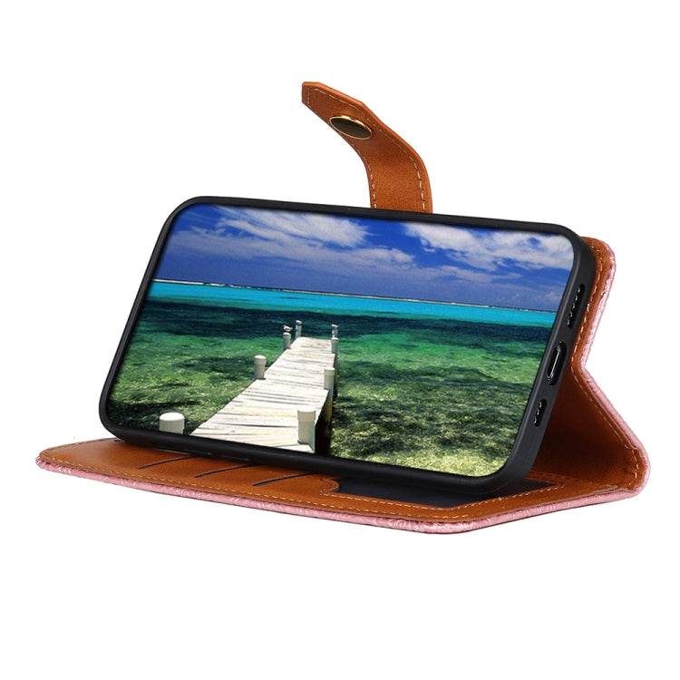 European Floral Embossed Leather Phone Case, For iPhone 15