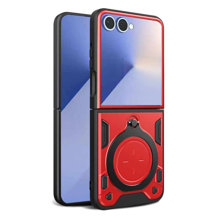 CD Texture Magnetic Holder Phone Case