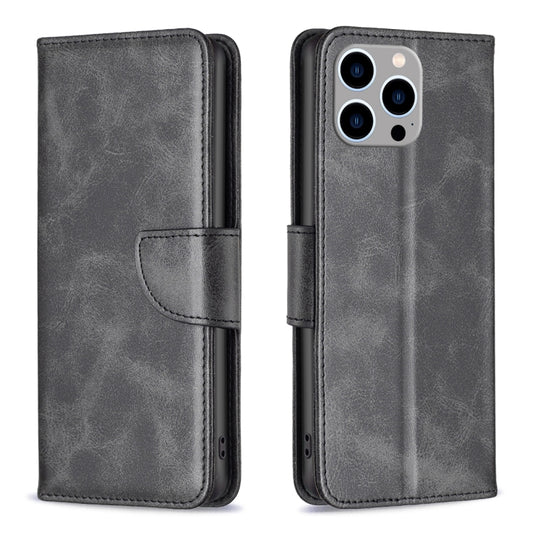 Lambskin Texture Pure Color Flip Leather Phone Case
