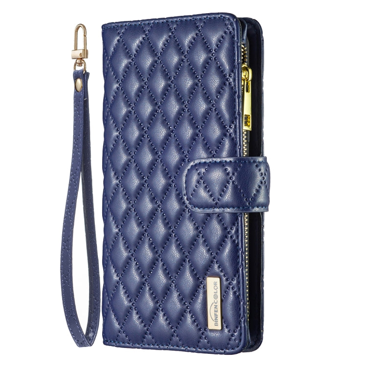 Diamond Lattice Zipper Wallet Leather Flip Phone Case, For iPhone 15 Pro Max, For iPhone 15 Pro, For iPhone 15 Plus, For iPhone 15