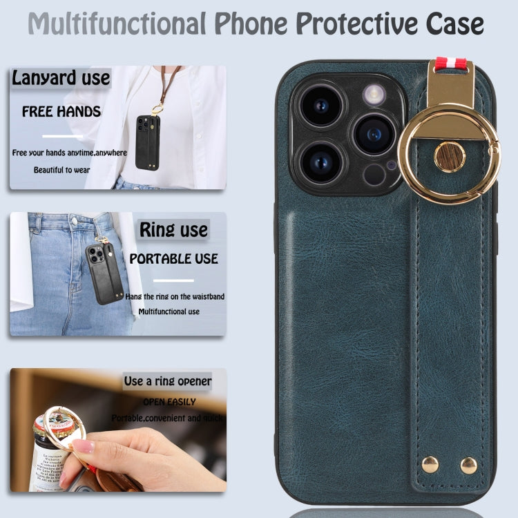 Wristband Leather Back Phone Case