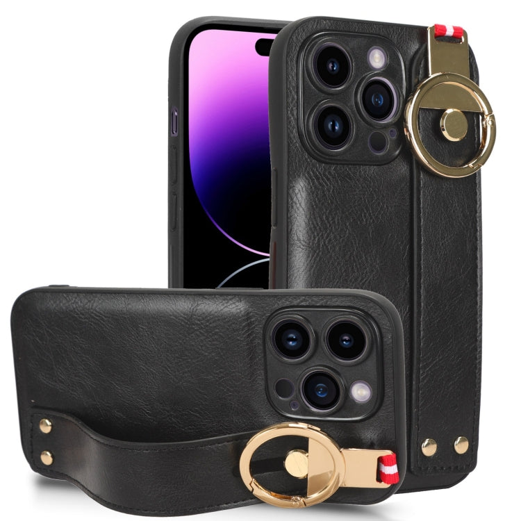 Wristband Leather Back Phone Case