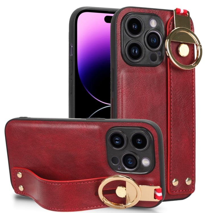 Wristband Leather Back Phone Case