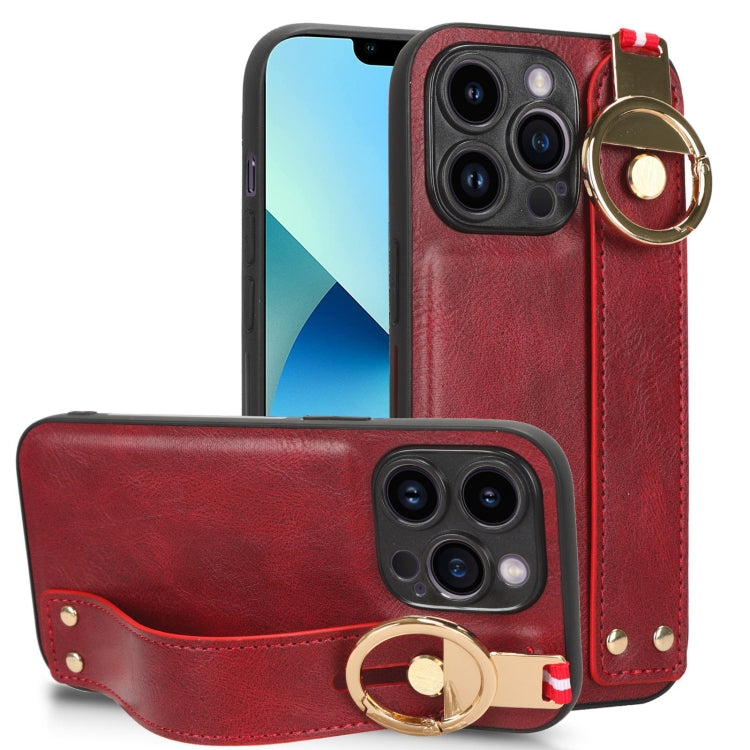 Wristband Leather Back Phone Case