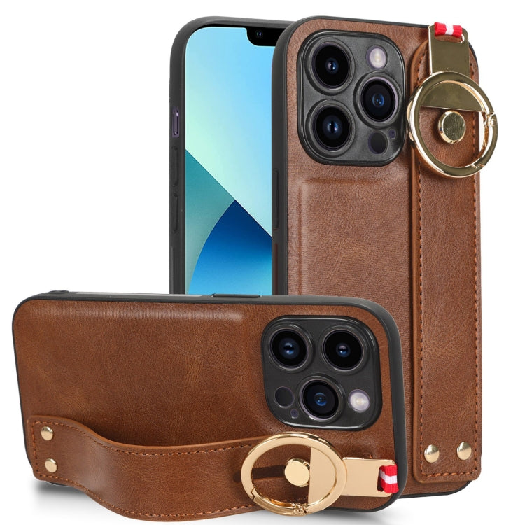 Wristband Leather Back Phone Case
