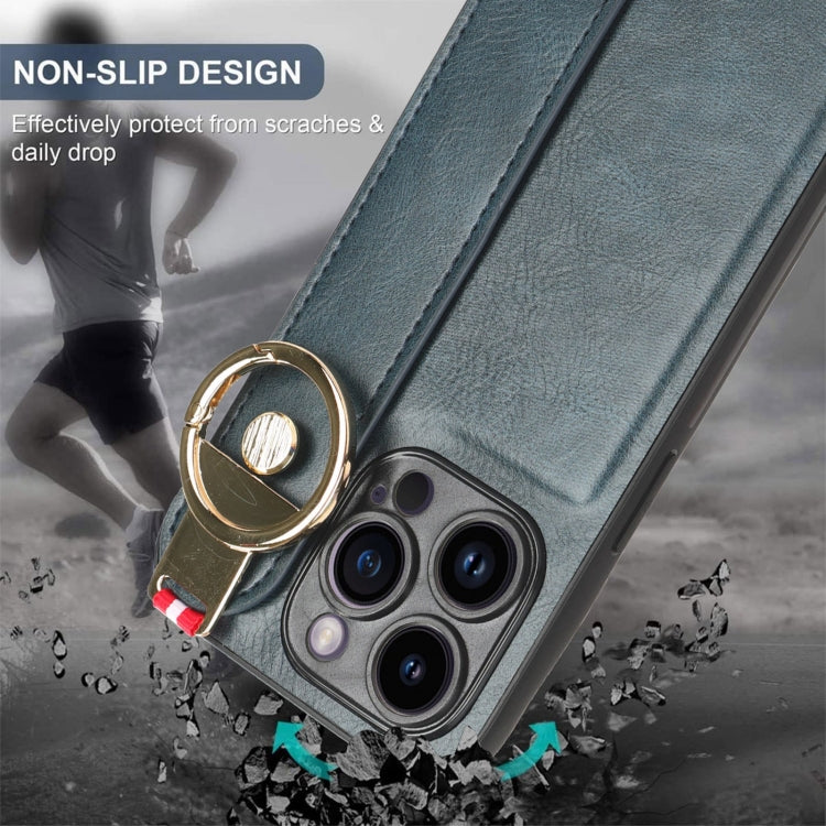 Wristband Leather Back Phone Case