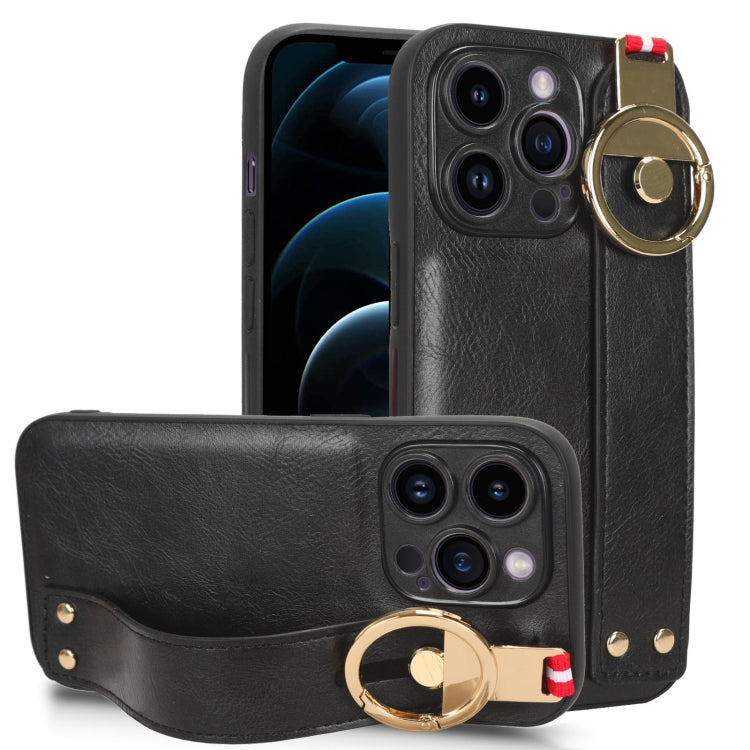 Wristband Leather Back Phone Case