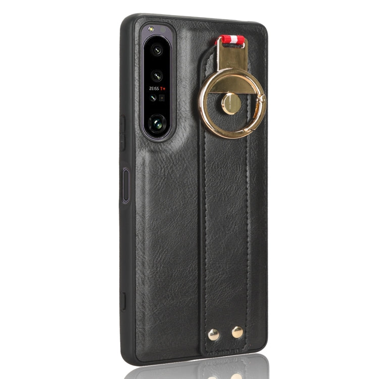 Wristband Leather Back Phone Case