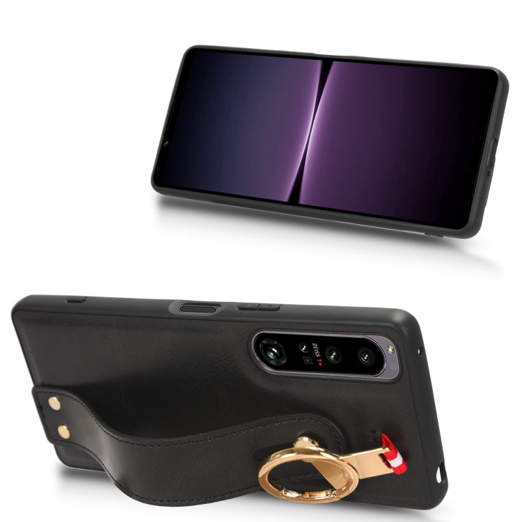 Wristband Leather Back Phone Case