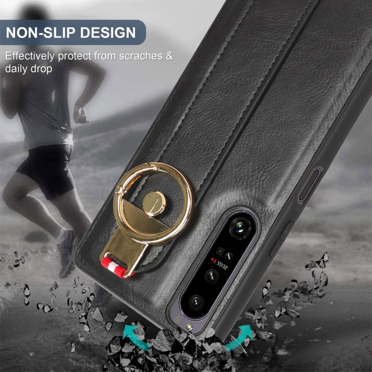 Wristband Leather Back Phone Case