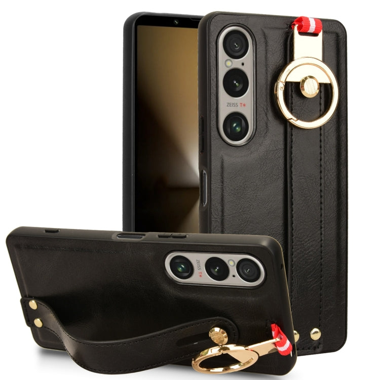 Wristband Leather Back Phone Case