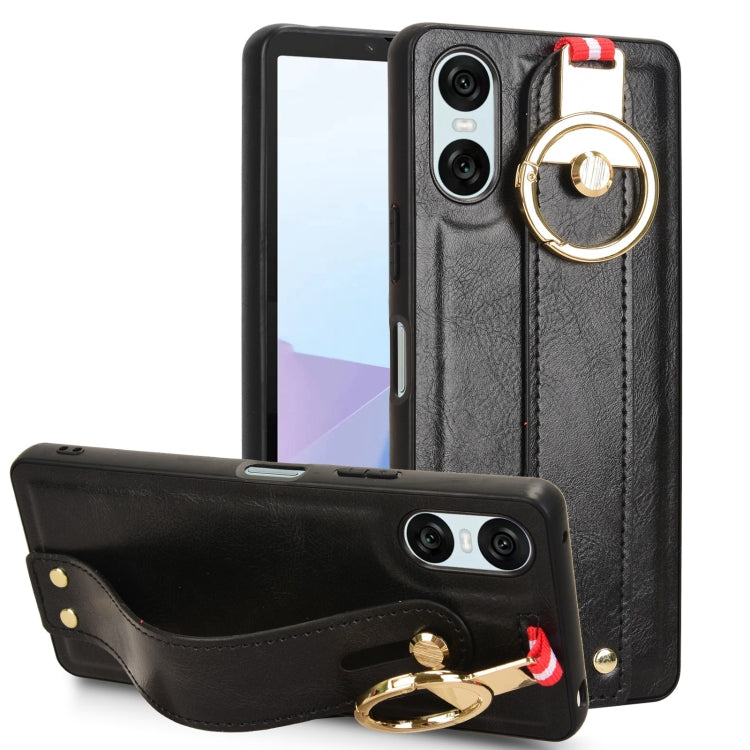 Wristband Leather Back Phone Case