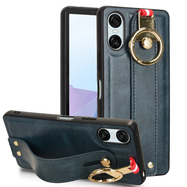 Wristband Leather Back Phone Case