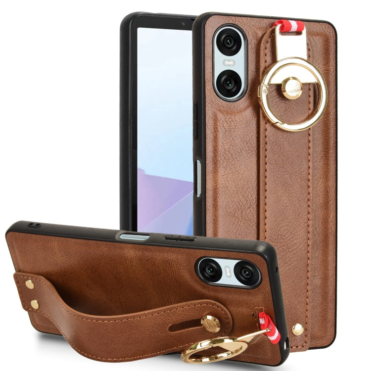 Wristband Leather Back Phone Case