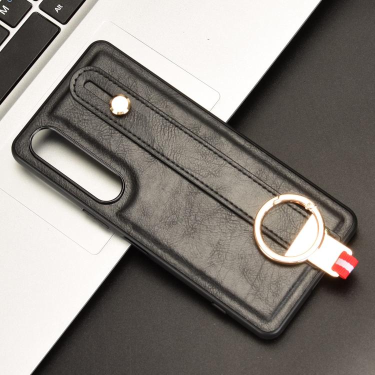 Wristband Leather Back Phone Case