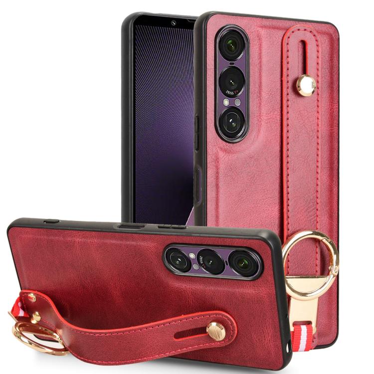 Wristband Leather Back Phone Case
