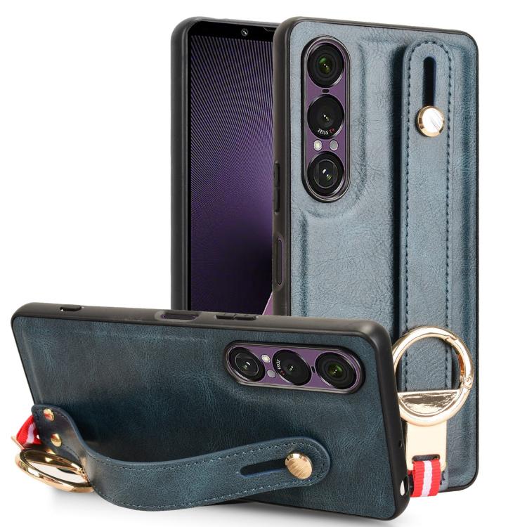 Wristband Leather Back Phone Case