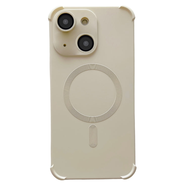 Four Corner Shockproof Skin Feel MagSafe Magnetic Phone Case, For iPhone 15 Plus, For iPhone 15, For iPhone 14 Plus