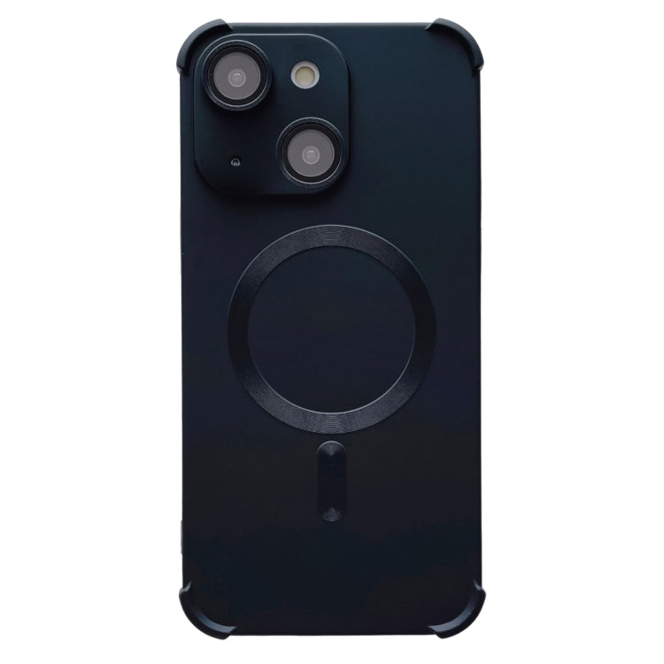 Four Corner Shockproof Skin Feel MagSafe Magnetic Phone Case, For iPhone 15 Plus, For iPhone 15, For iPhone 14 Plus