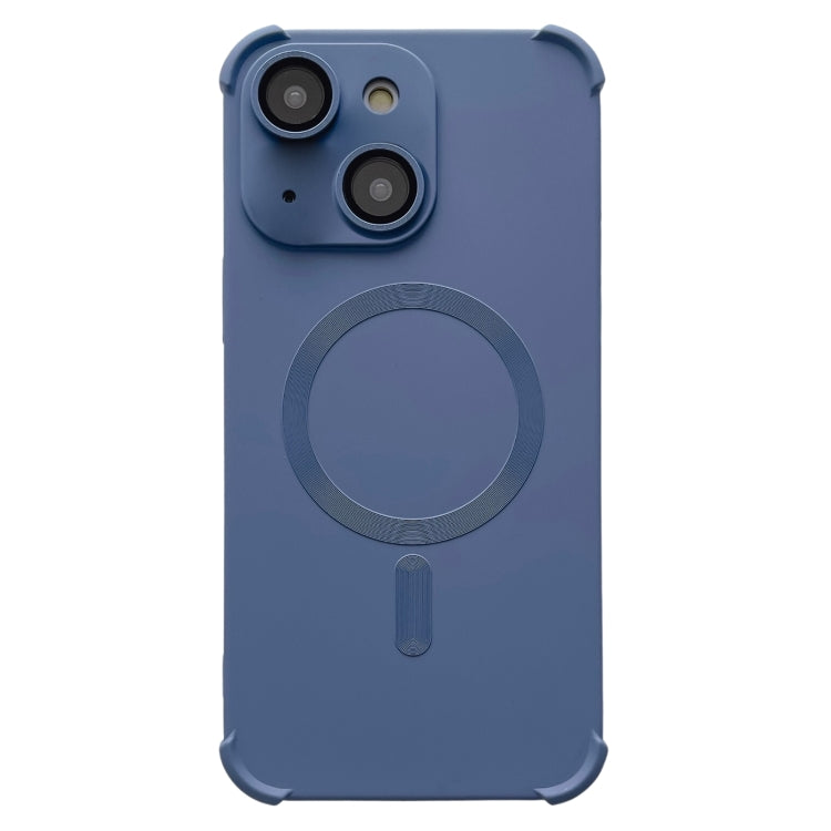 Four Corner Shockproof Skin Feel MagSafe Magnetic Phone Case, For iPhone 15 Plus, For iPhone 15, For iPhone 14 Plus