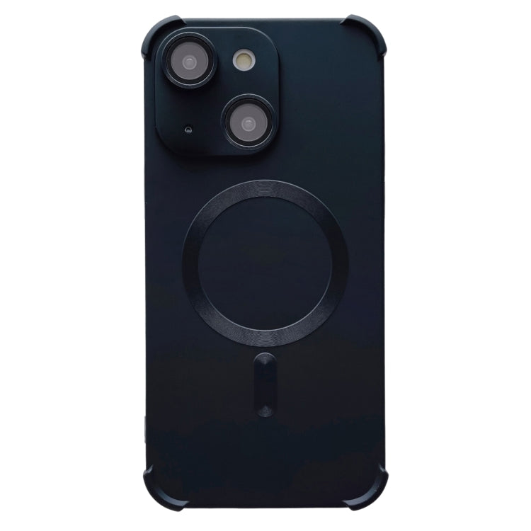 Four Corner Shockproof Skin Feel MagSafe Magnetic Phone Case, For iPhone 15 Plus, For iPhone 15, For iPhone 14 Plus