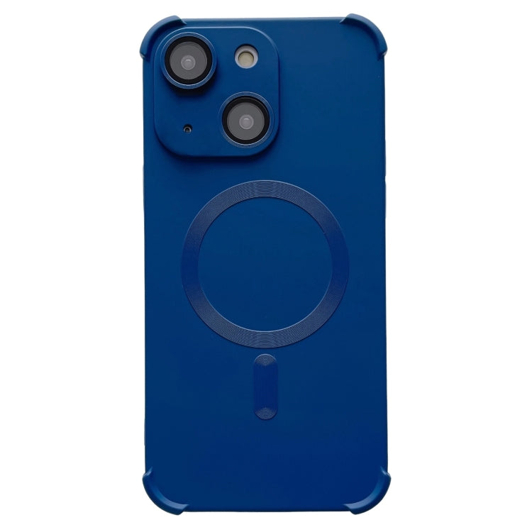 Four Corner Shockproof Skin Feel MagSafe Magnetic Phone Case, For iPhone 15 Plus, For iPhone 15, For iPhone 14 Plus