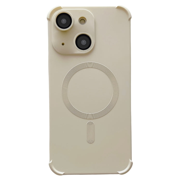 Four Corner Shockproof Skin Feel MagSafe Magnetic Phone Case, For iPhone 15 Plus, For iPhone 15, For iPhone 14 Plus