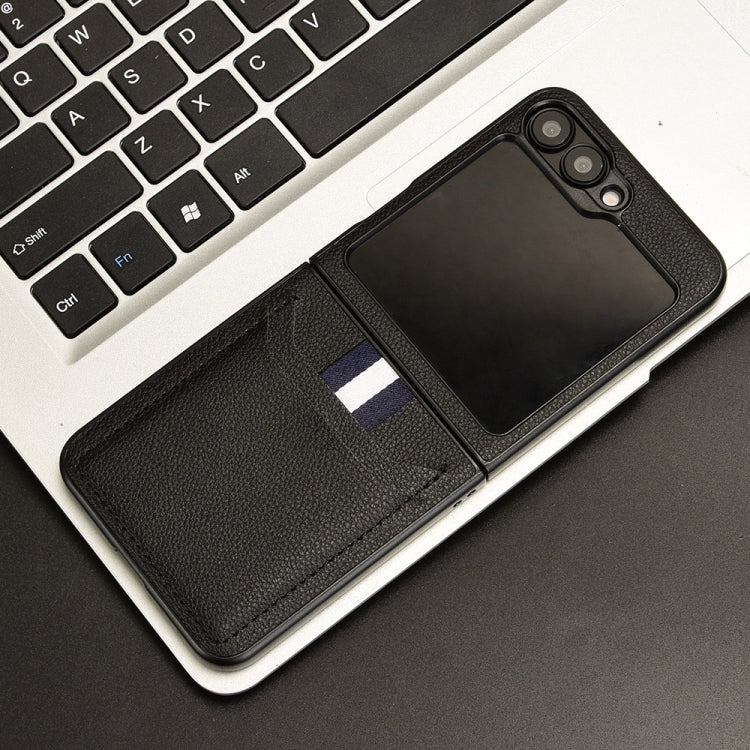 Litchi Texture Card Slots Back Cover Phone Case