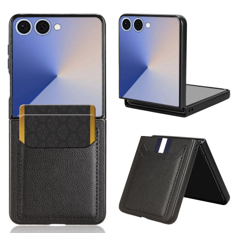 Litchi Texture Card Slots Back Cover Phone Case