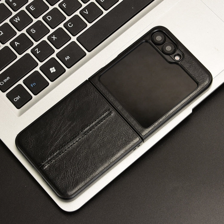 Cow Pattern Sewing Back Cover Phone Case