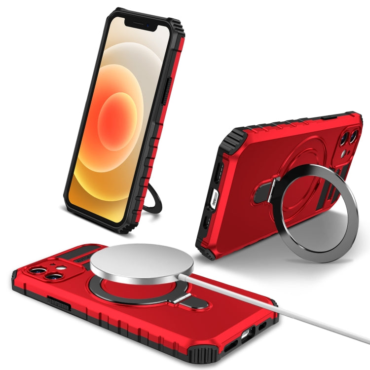 MagSafe Magnetic Holder Phone Case, For iPhone 13 Pro Max, For iPhone 13 Pro, For iPhone 13, For iPhone 12