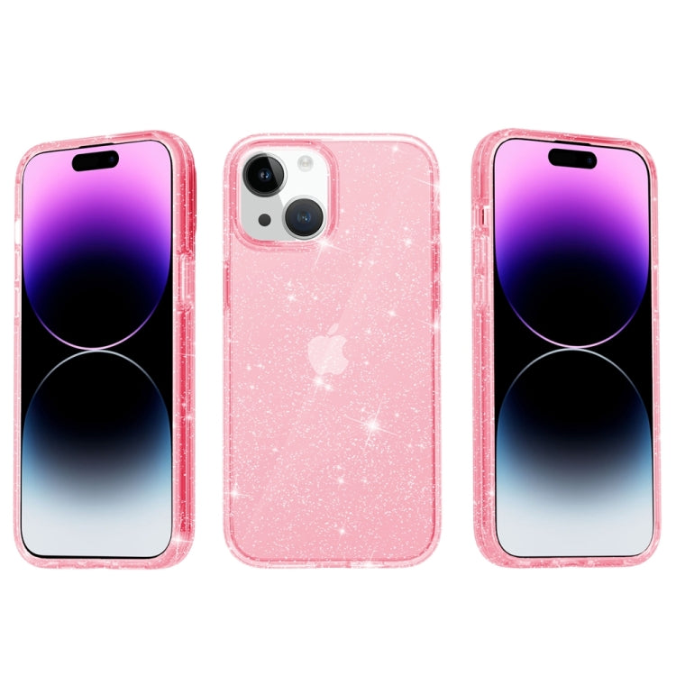 Shockproof Terminator Glitter Powder Phone Case, For iPhone 15