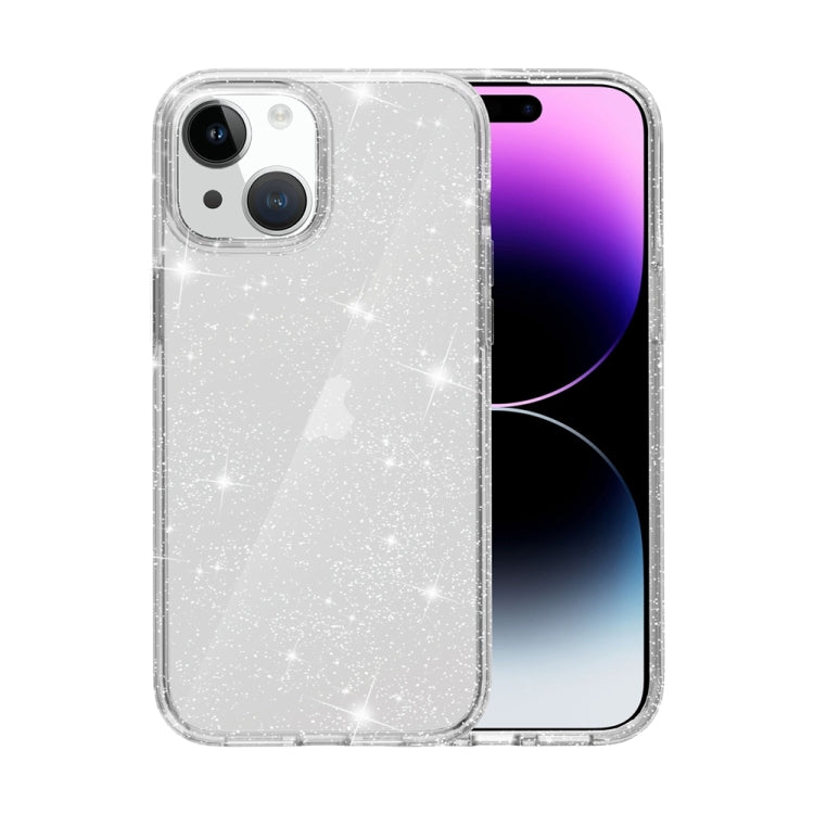 Shockproof Terminator Glitter Powder Phone Case, For iPhone 15
