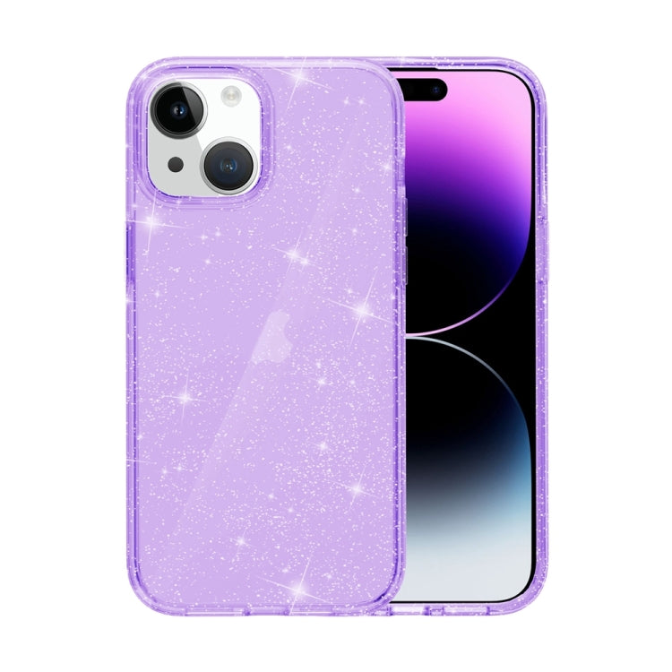 Shockproof Terminator Glitter Powder Phone Case, For iPhone 15