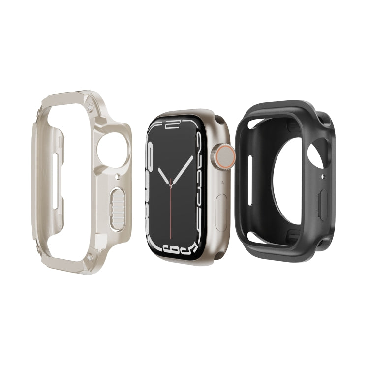 2-in-1 PC Hybrid TPU Armor Watch Case