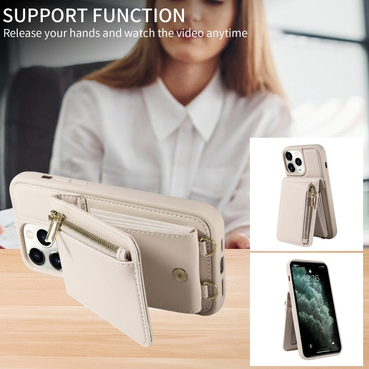 Crossbody Lanyard Zipper Wallet Leather Phone Case, For iPhone 11 Pro, For iPhone X / XS, For iPhone XR, For iPhone XS Max