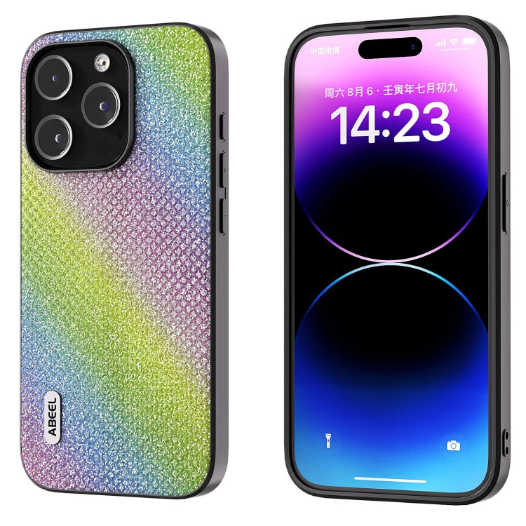 ABEEL Diamond Black Edge Phone Case, For iPhone 15 Pro Max, For iPhone 15 Pro, For iPhone 15 Plus, For iPhone 15, For iPhone 14 Plus, For iPhone 14
