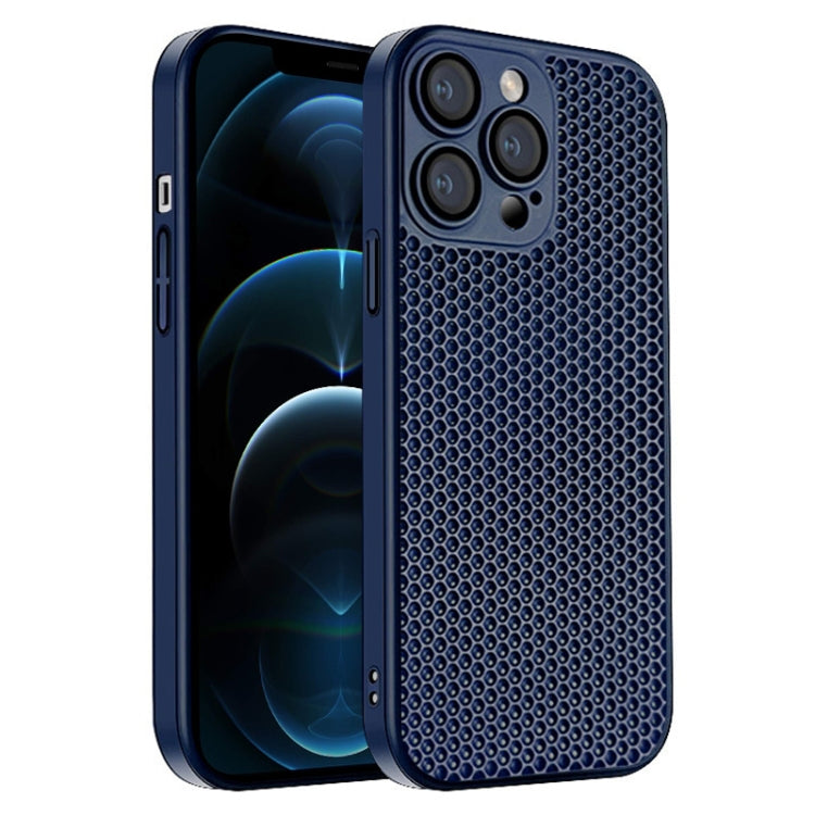 Honeycomb Radiating PC Phone Case, For iPhone 13, For iPhone 12, For iPhone 12 Pro Max