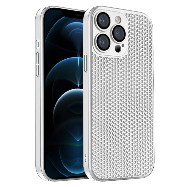 Honeycomb Radiating PC Phone Case, For iPhone 13, For iPhone 12, For iPhone 12 Pro Max