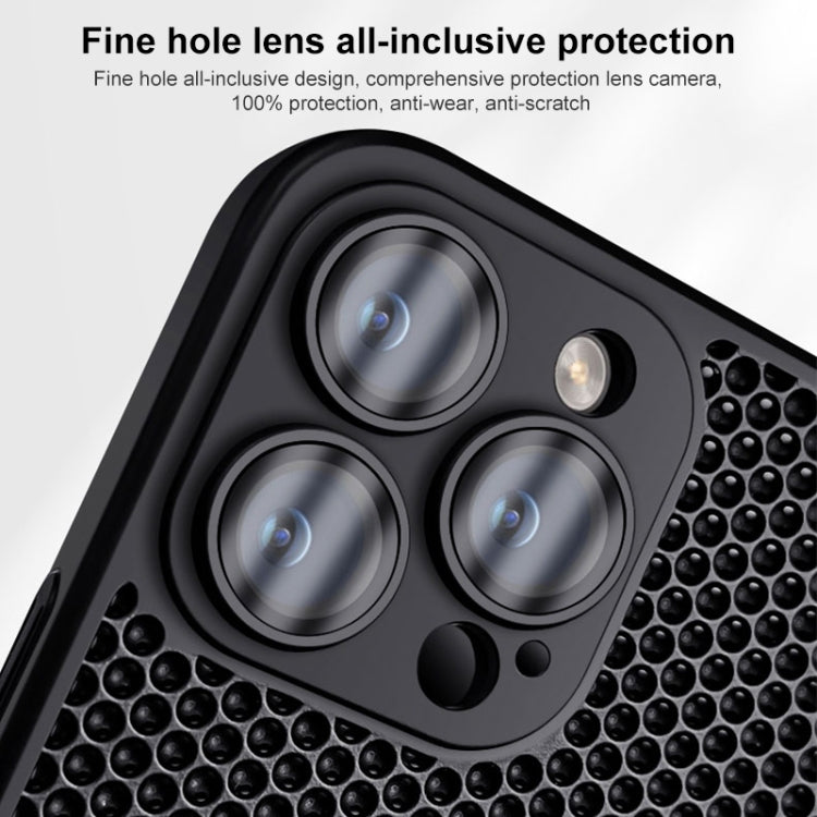 Honeycomb Radiating PC Phone Case, For iPhone 13, For iPhone 12, For iPhone 12 Pro Max