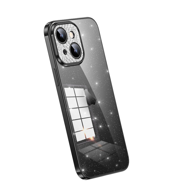 SULADA Electroplated Transparent Glittery TPU Phone Case, For iPhone 15 Pro Max, For iPhone 14 Plus, For iPhone 14, For iPhone 15 Pro, For iPhone 15 Plus, For iPhone 14 Pro