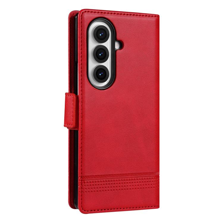 AZNS Magnetic Calf Texture Flip Leather Phone Case