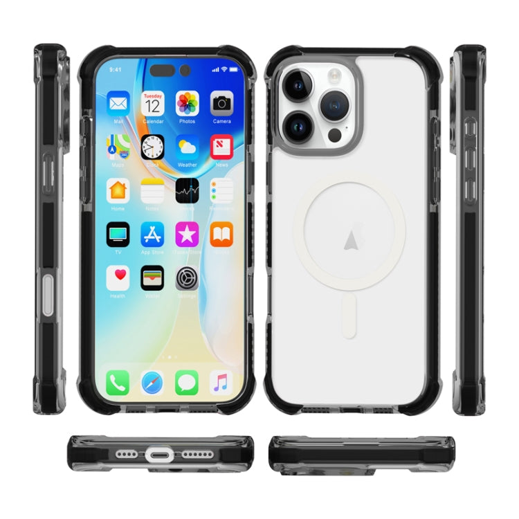 Acrylic Magsafe Magnetic Shockproof Phone Case, For iPhone 15 Pro, For iPhone 15 Plus